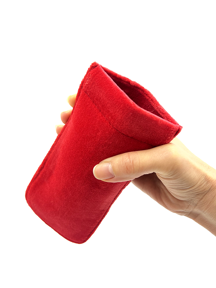 Spec Case Velvet Embroidered - 19x9cm-DKU925