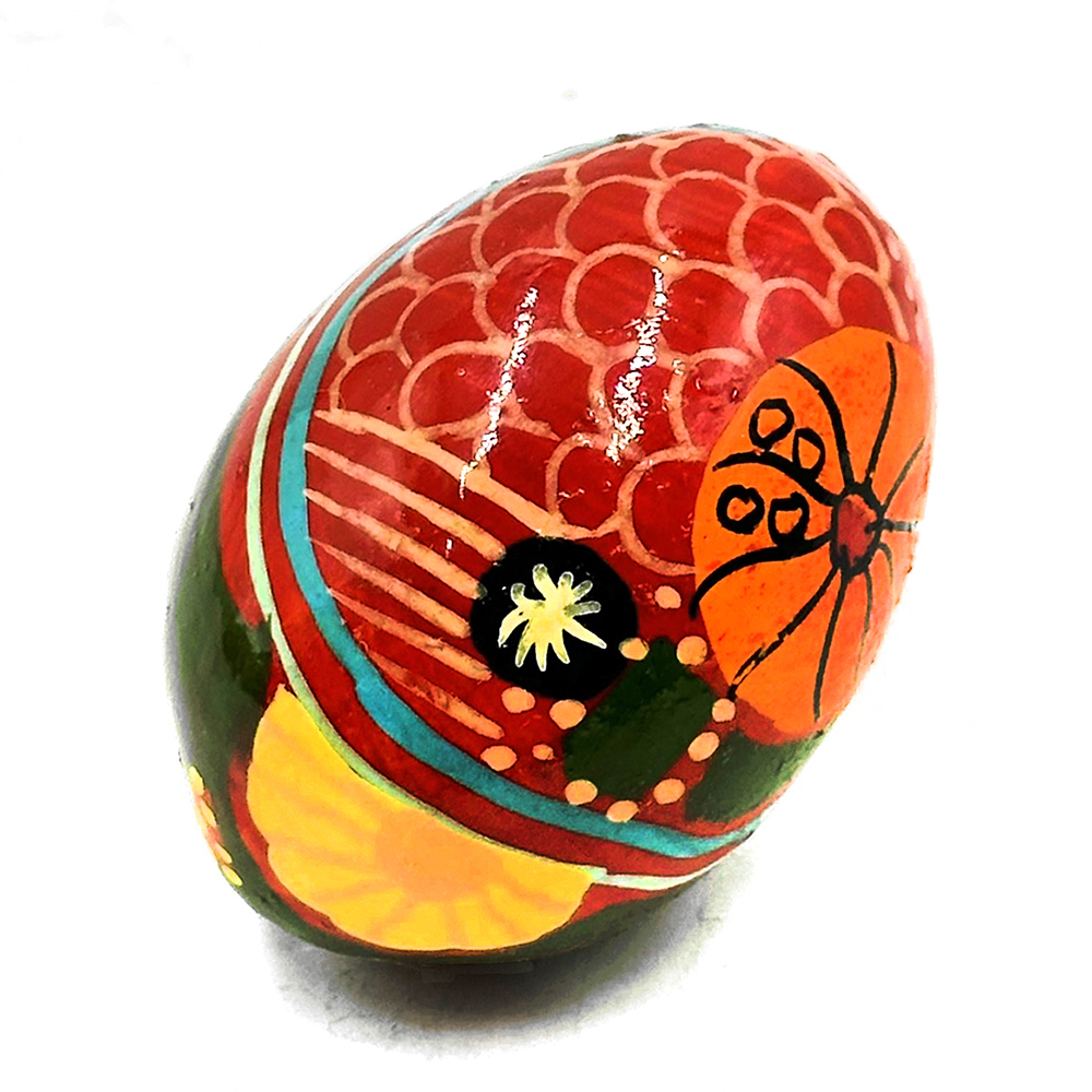 Egg Lacquerware Ornamental - 7x5cm-DYM923