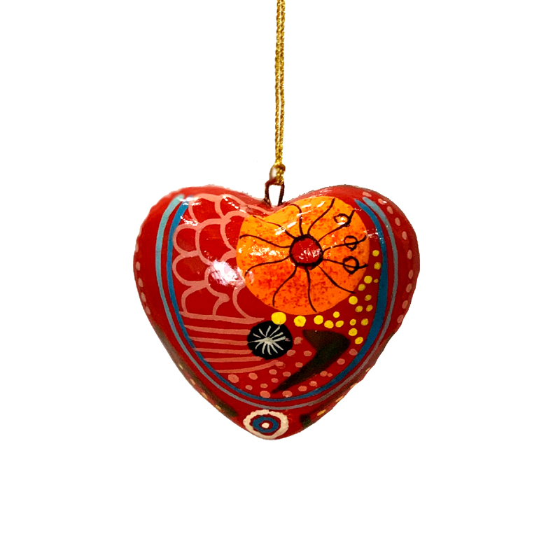 Decorative Heart 7.6cm -DYM923