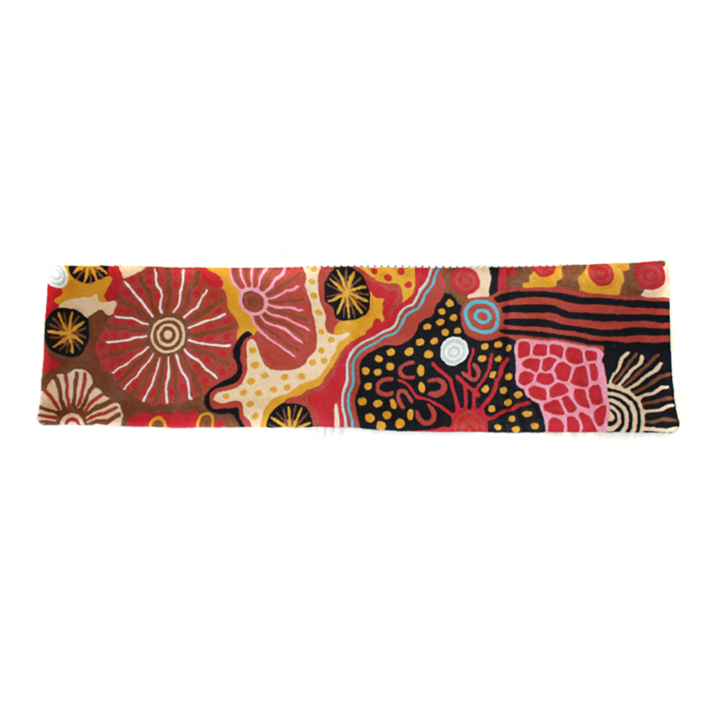 Table Runner - Wool Chainstitch - 1x4ft (30x120cm)-DYM923