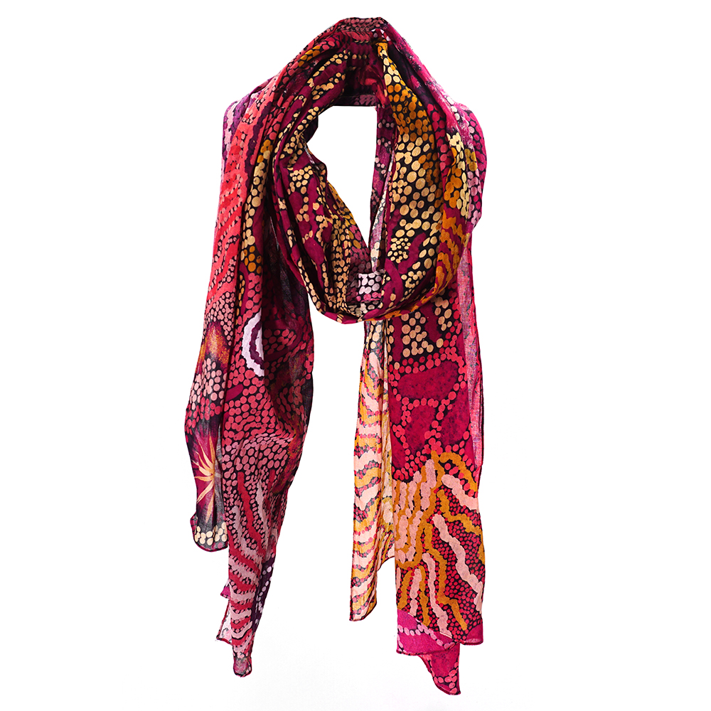 Organic Cotton Scarf - 200x70cm-DYM931