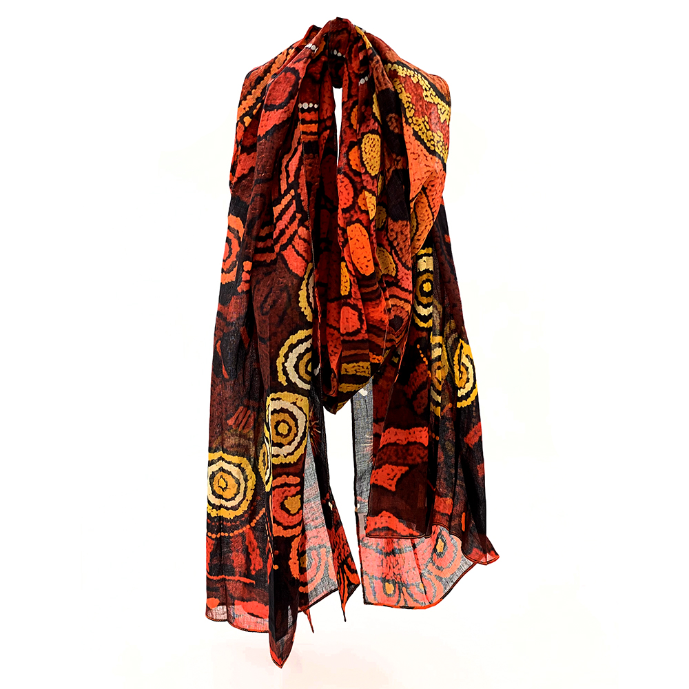 Organic Cotton Scarf - 200x70cm-DYM993