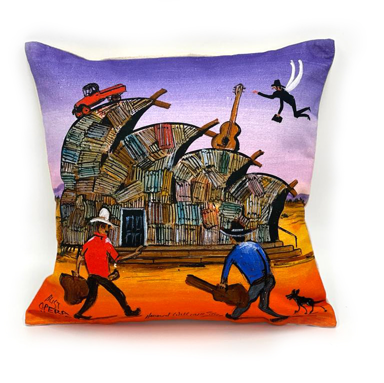Canvas Cushion Cover Digital 40cm (16in)-HST018