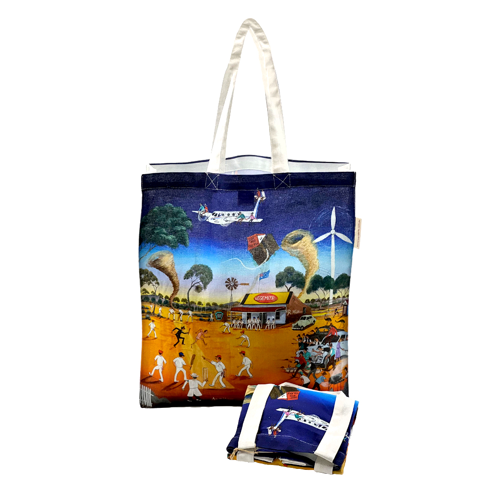 Digital Foldable Cotton Bag - 34.5x41x7cm-HST037
