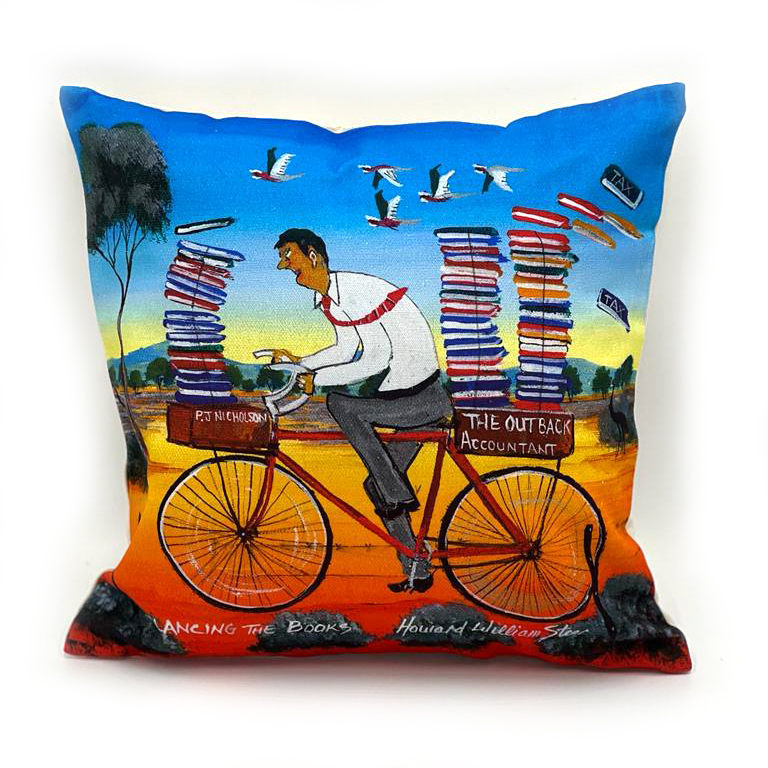 Canvas Cushion Cover Digital 40cm (16in)-HST042