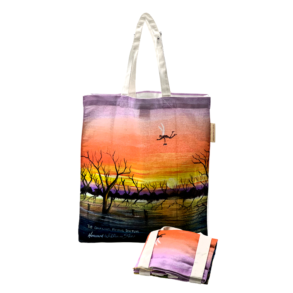 Digital Foldable Cotton Bag - 34.5x41x7cm-HST055