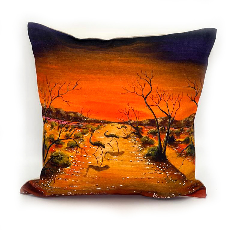Canvas Cushion Cover Digital 40cm (16in)-HST063