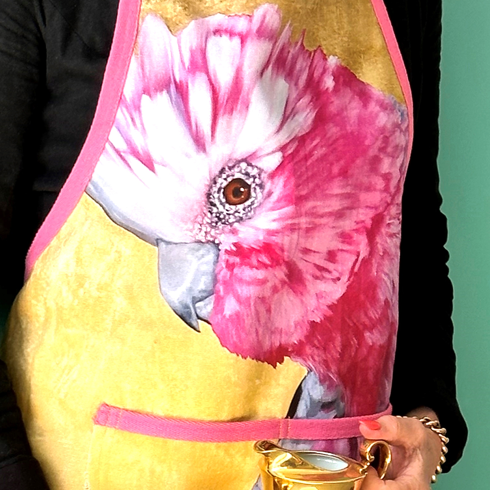 Cotton Apron Dig Print-LAN004