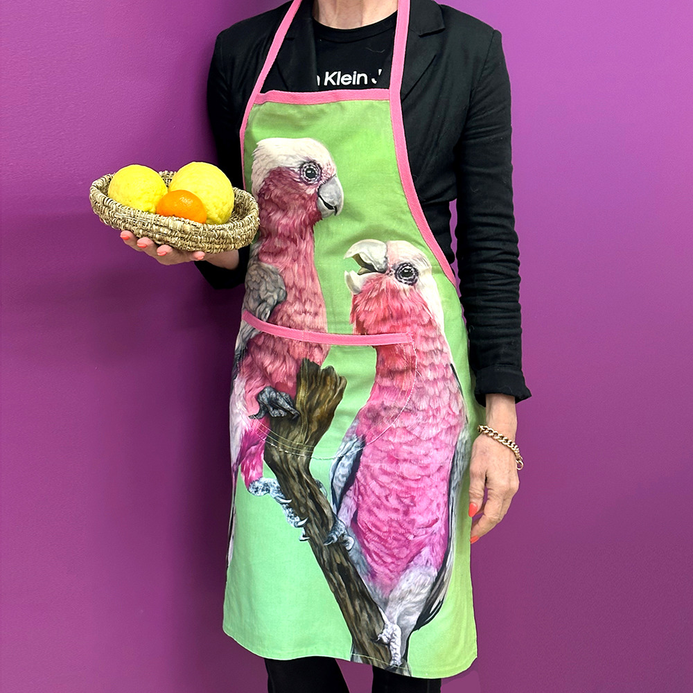 Cotton Apron Dig Print-LAN010