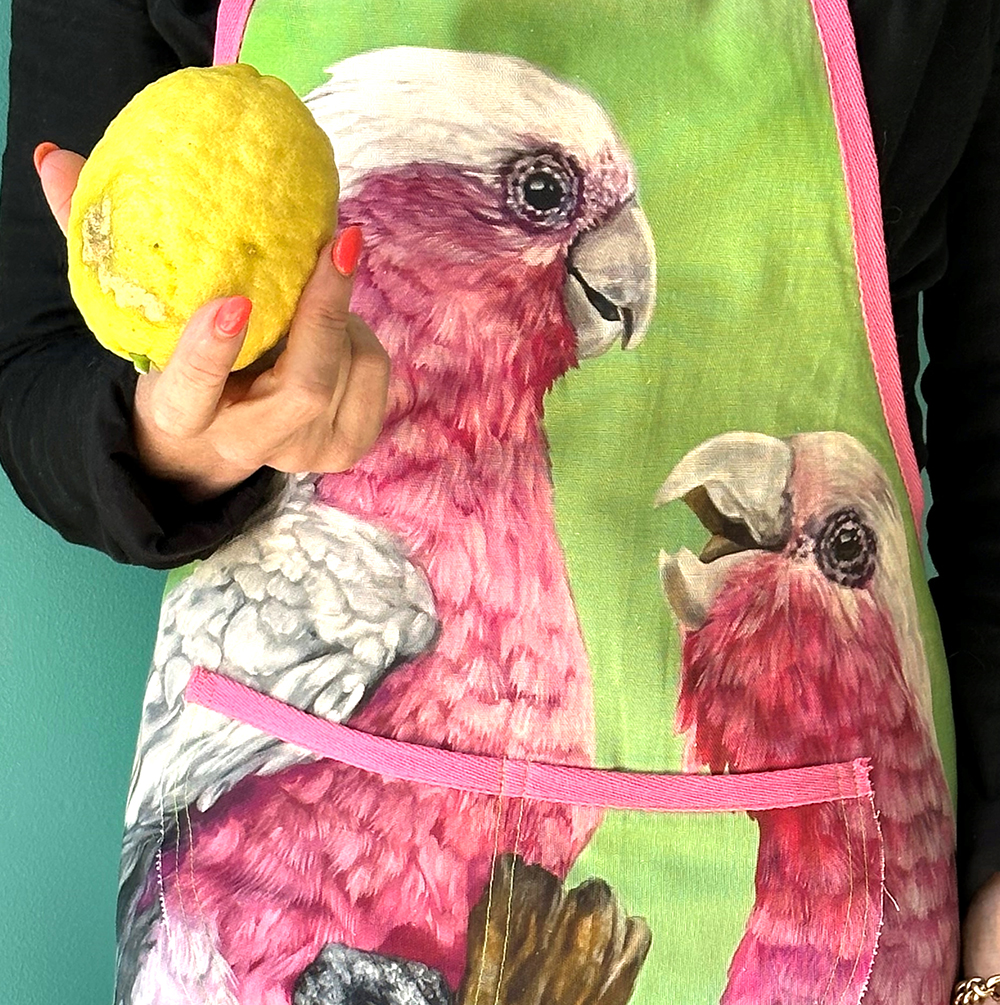 Cotton Apron Dig Print-LAN010