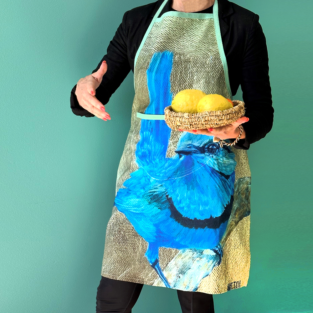 Cotton Apron Dig Print-LAN019