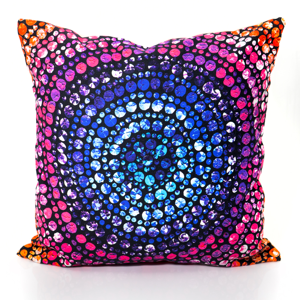 Canvas Cushion Cover Digital 40cm (16in)-OWI711