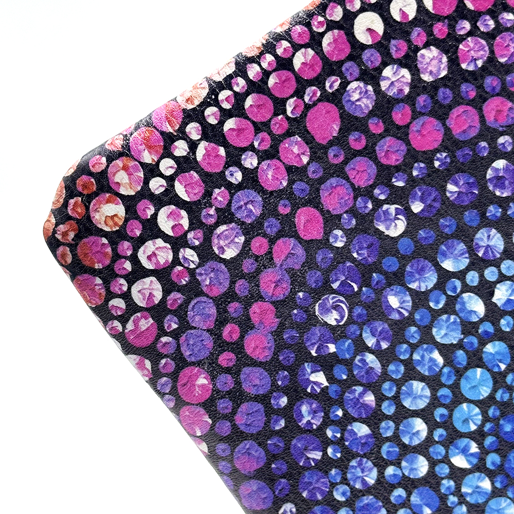 Printed Clutch Bag Leather- 14x22.5cm- OWI711