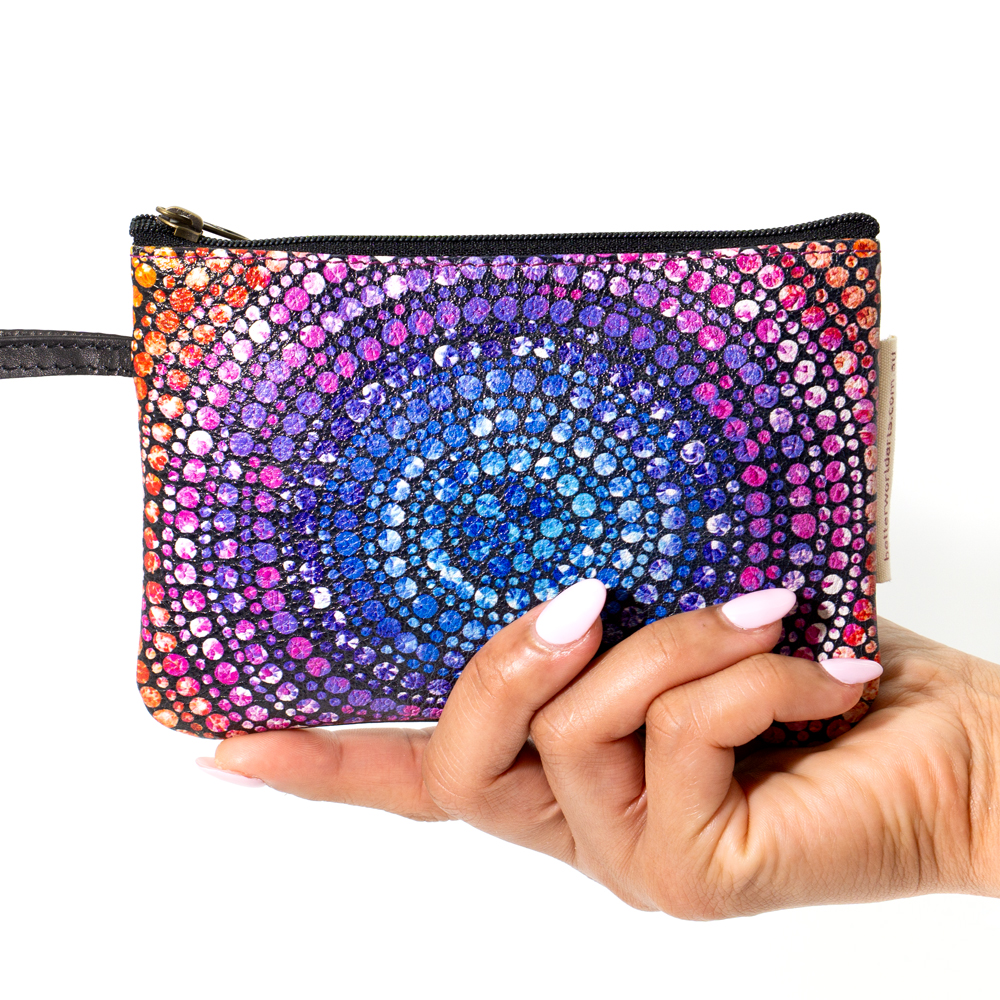 Printed Tiny Cosmetic Leather -16.5x10.5cm- OWI711