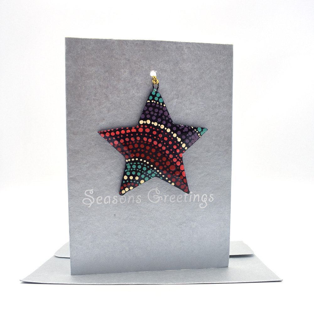 Star Card- 17.5x12.5cm-OWI711