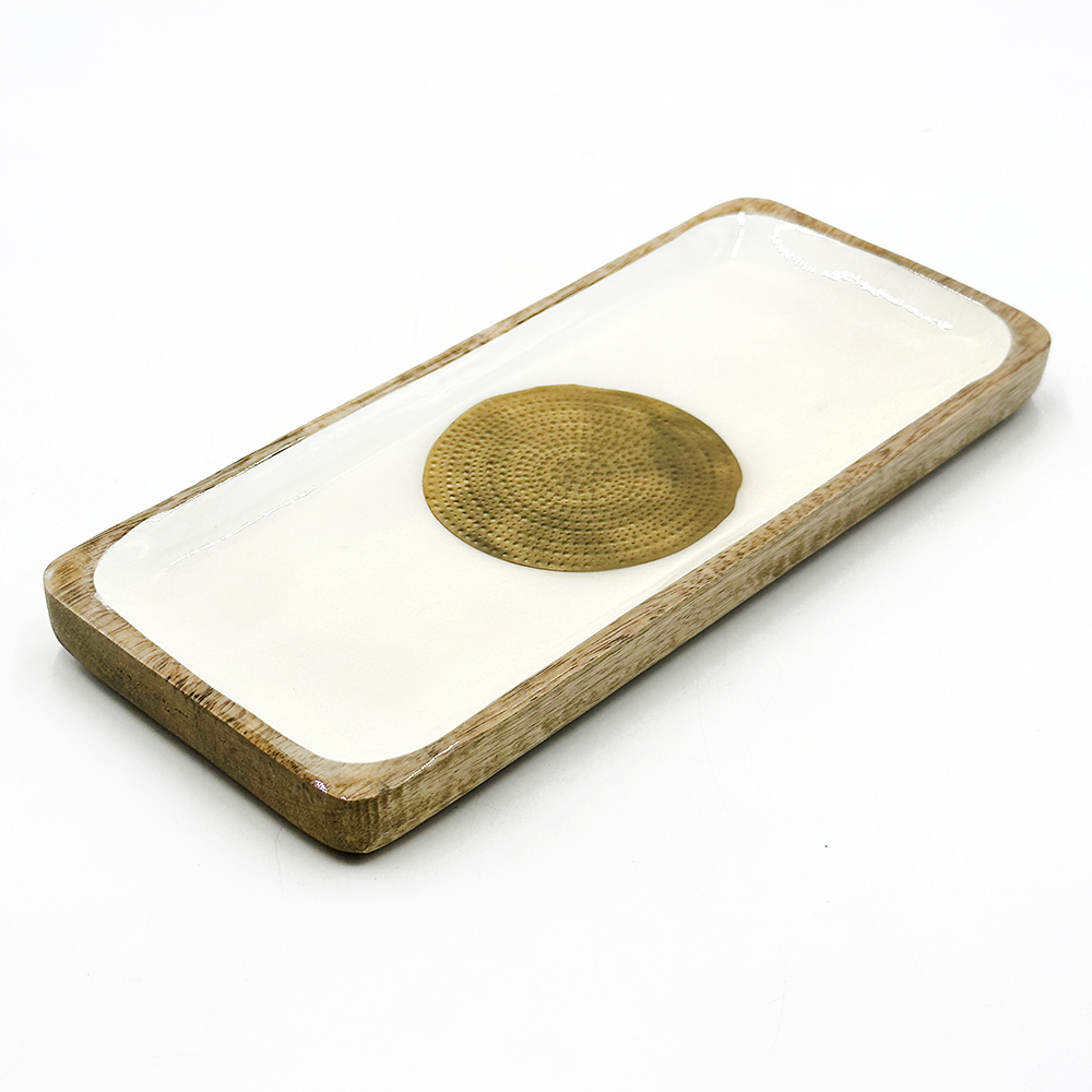 Medallion Long Platter - 26 x 11 x 2 cm-OWI766