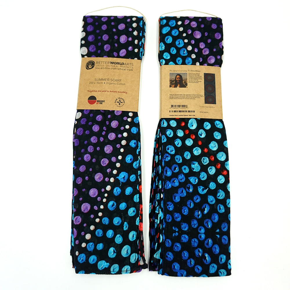 Organic Cotton Scarf - 200x70cm-OWI766