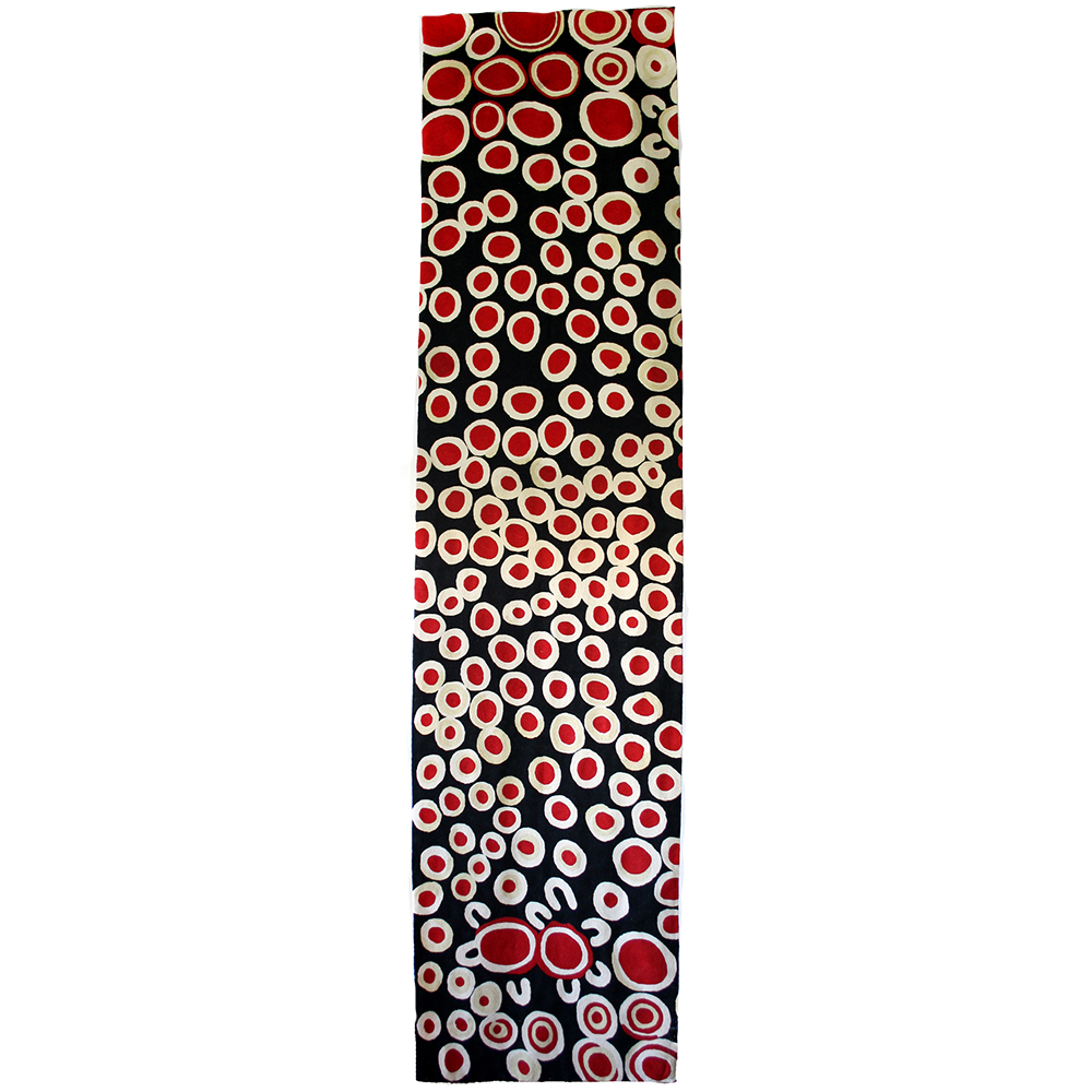 Rug Wool Runner 10x2.5ft (76 x 304 cm)-RSA926