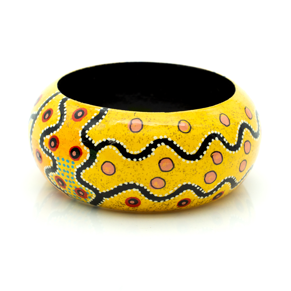 Bangle- Diam :61/71 cm, Width: 4cm-RSA950