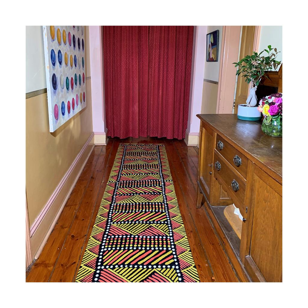 Rug Wool Runner 10x2.5ft (76 x 304 cm)-CPU147