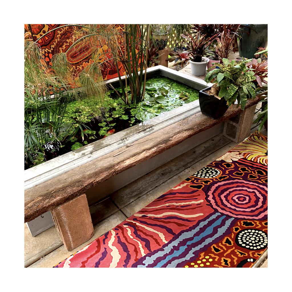 Rug Wool Runner 10x2.5ft (76 x 304 cm)-DYM975