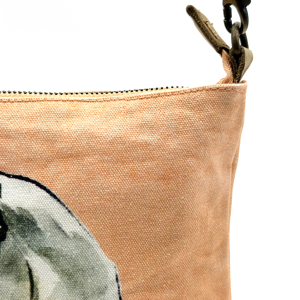 Cross Body Bag- Leather Trimmed 24.8x20cm-ECOWHO