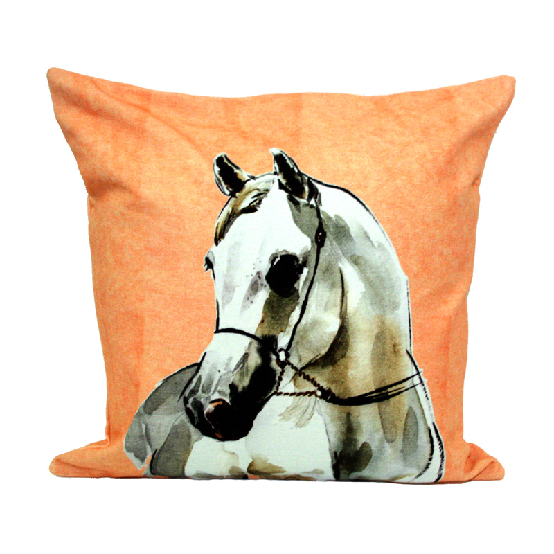 Canvas Cushion Cover Digital 40cm (16in)-ECOWHO