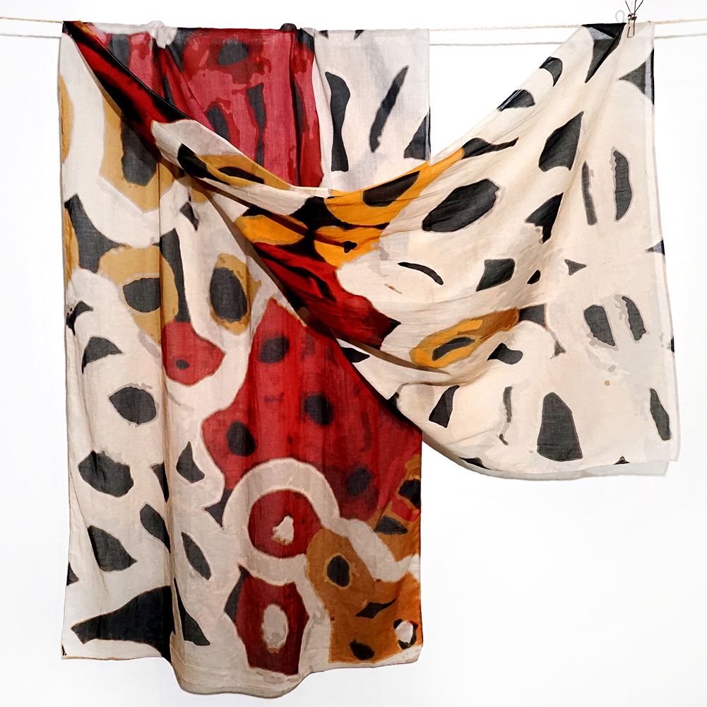 Organic Cotton Scarf - 200x70cm-ABR800