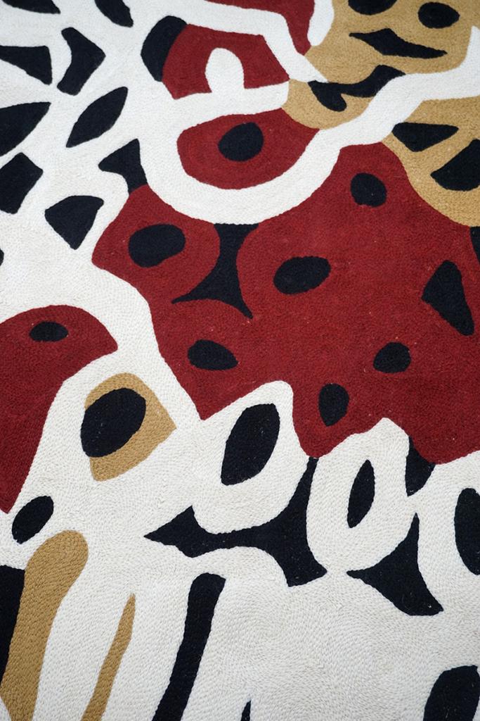 Rug Wool Runner 10x2.5ft (76 x 304 cm)-ABR800