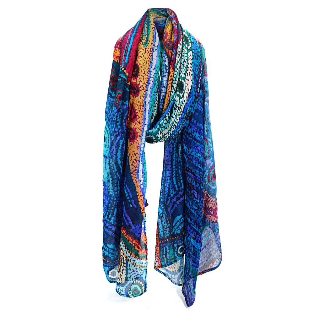 Organic Cotton Scarf - 200x70cm-JWO826