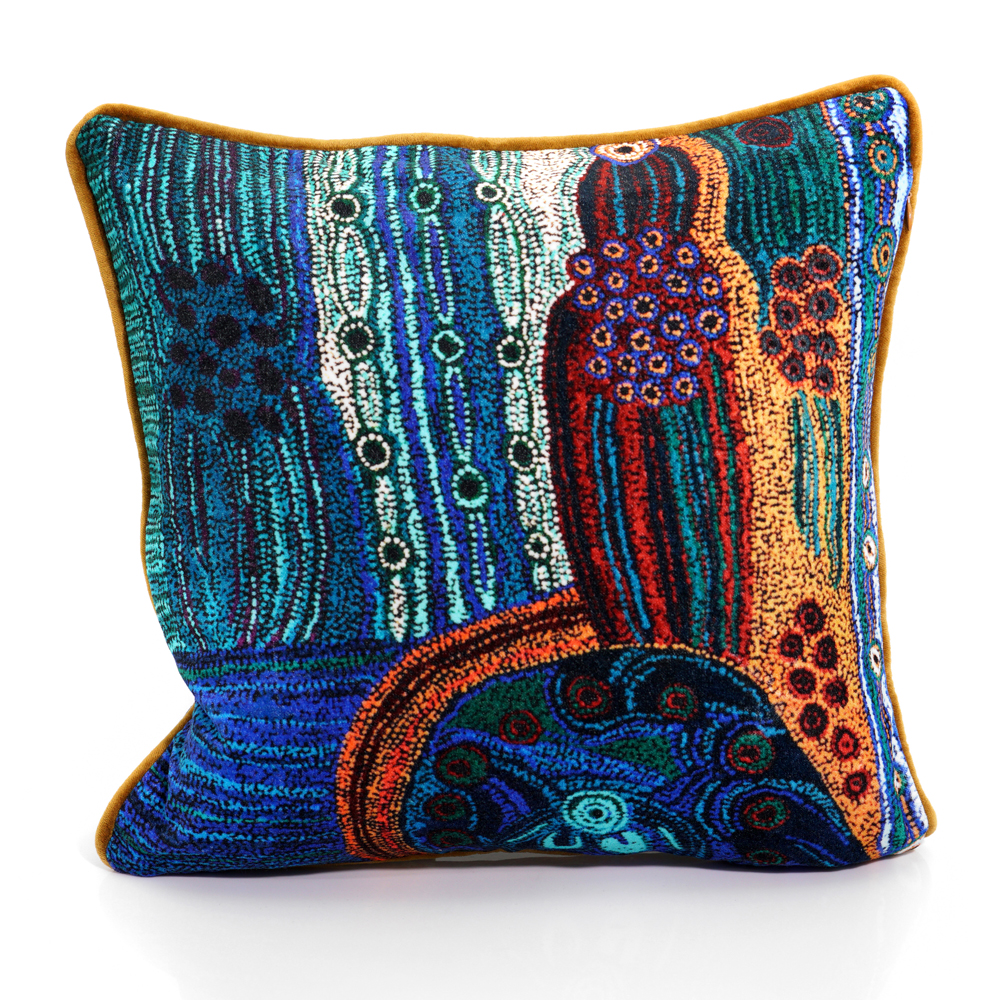Velvet Cotton Cushion Cover - 40cm -JWO826