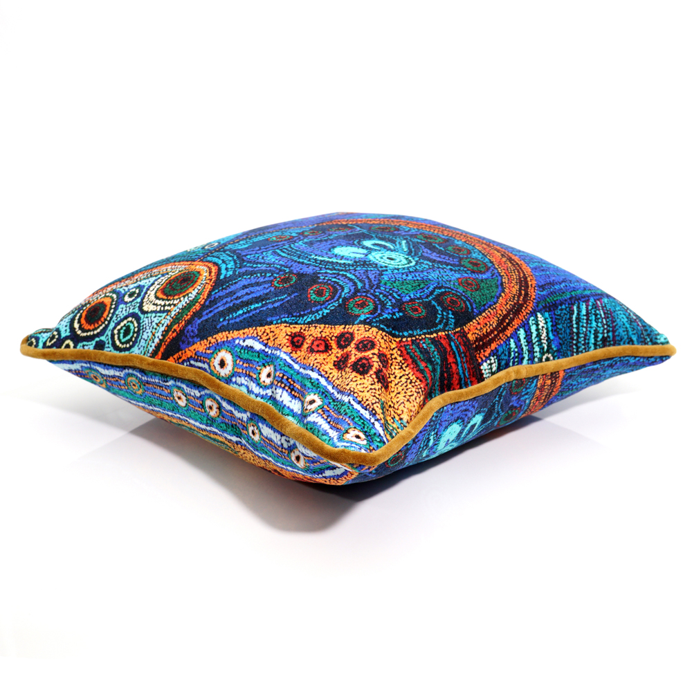 Velvet Cotton Cushion Cover - 40cm -JWO826