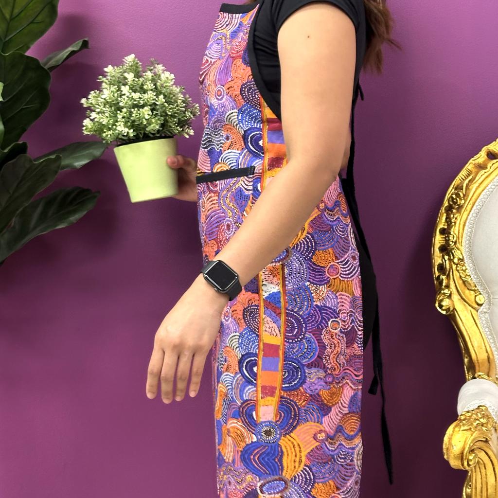Cotton Apron Dig Print-NDA802