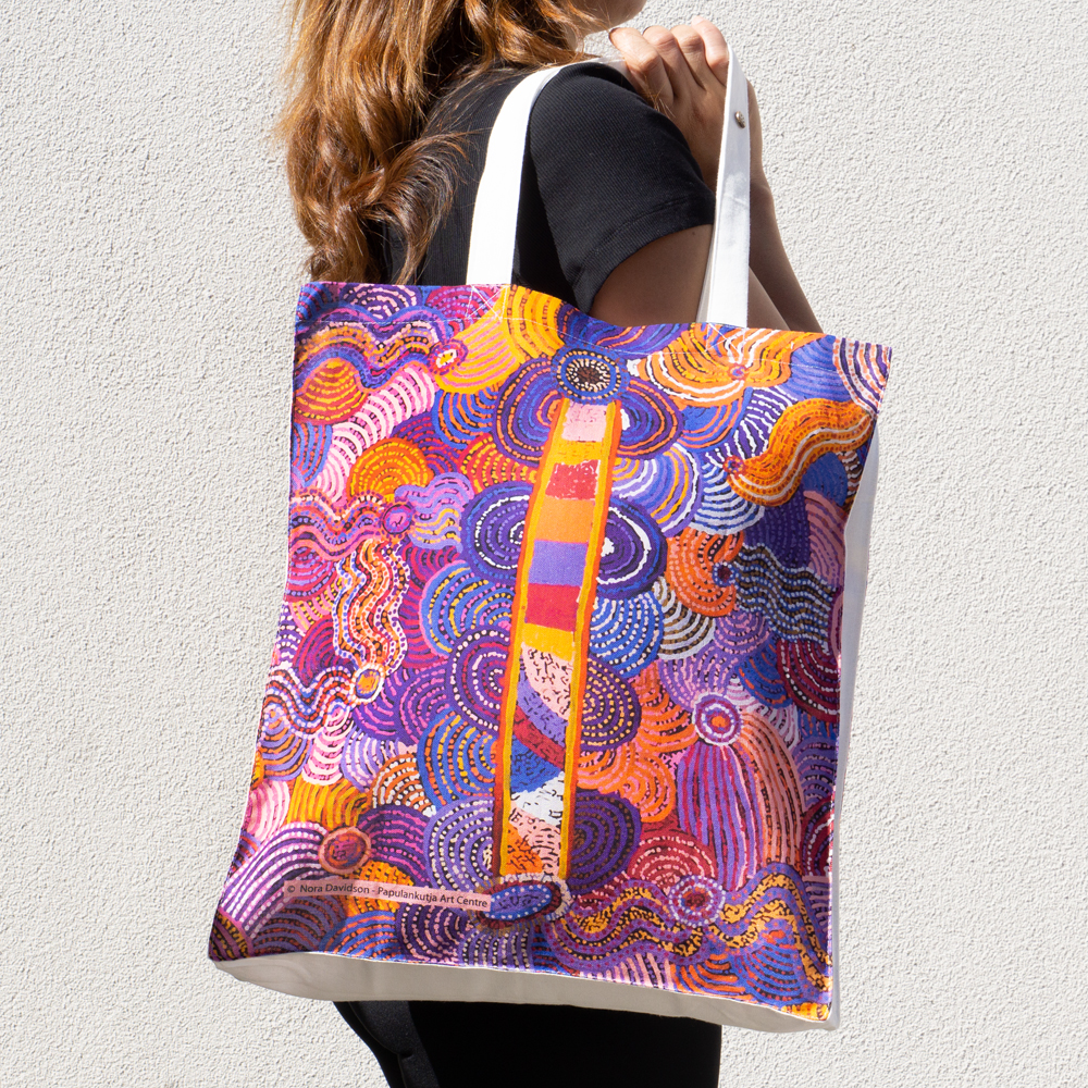 Digital Foldable Cotton Bag - 34.5x41x7cm-NDA802