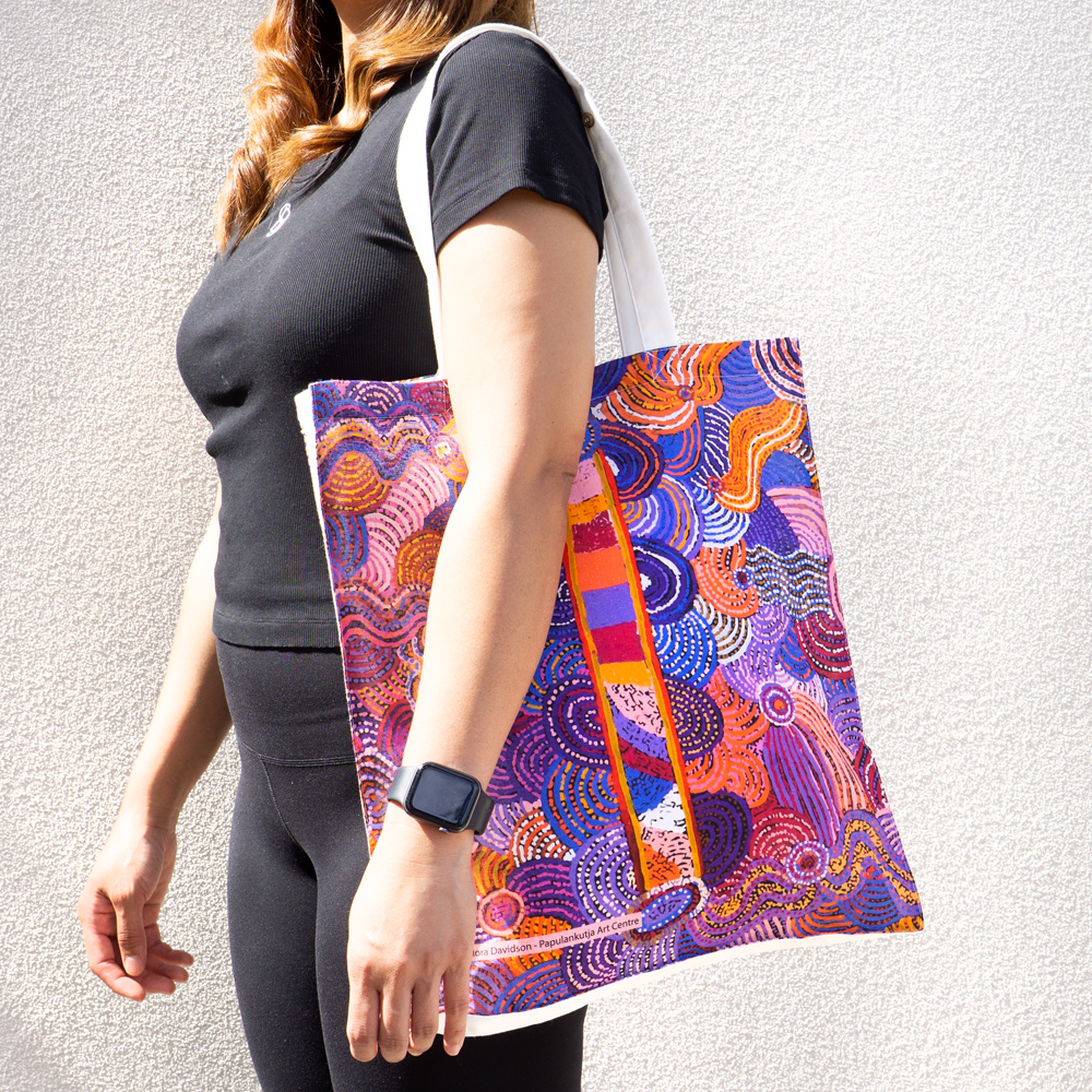 Digital Foldable Cotton Bag - 34.5x41x7cm-NDA802