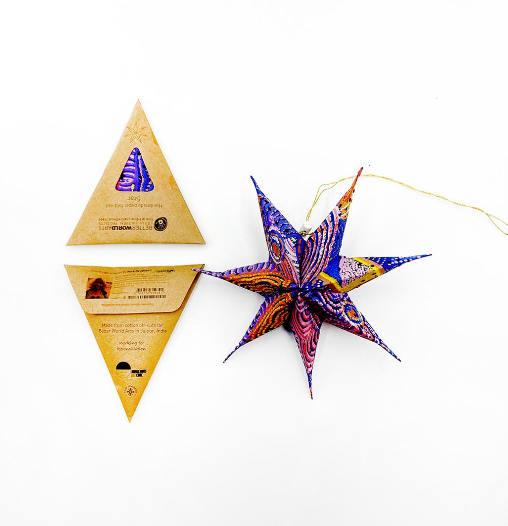 Paper Star 20x20cm (7.9x7.9in)-NDA802