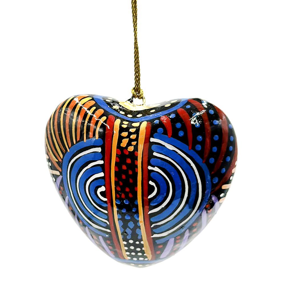 Decorative Heart 7.6cm -NDA802