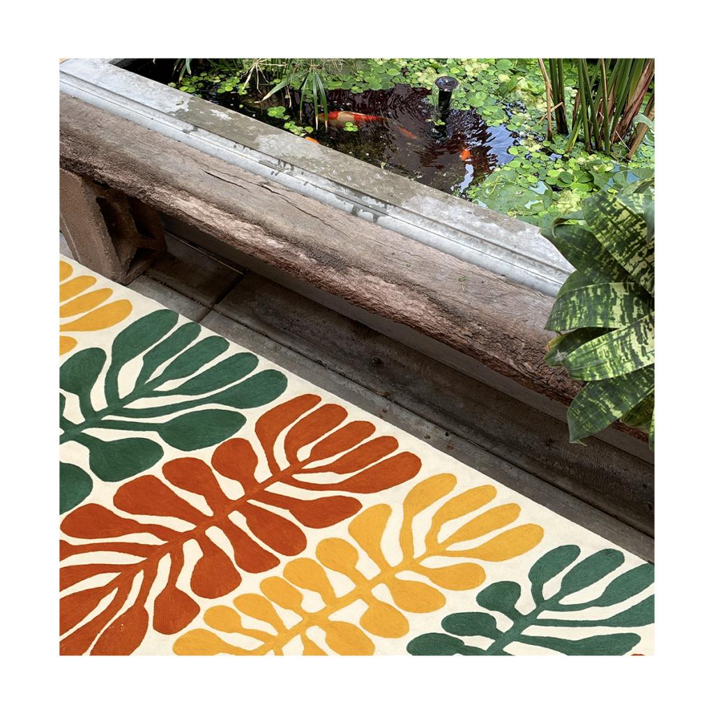 Rug Wool Runner 10x2.5ft (76 x 304 cm)-MNA330