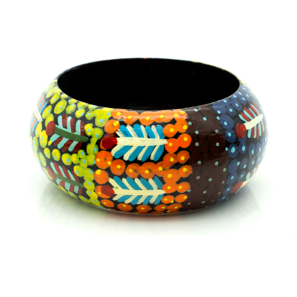 Bangle- Diam :61/71 cm, Width: 4cm-ROR414