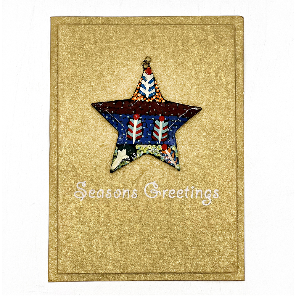 Star Card- 17.5x12.5cm-ROR414
