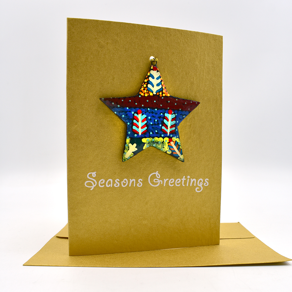Star Card- 17.5x12.5cm-ROR414