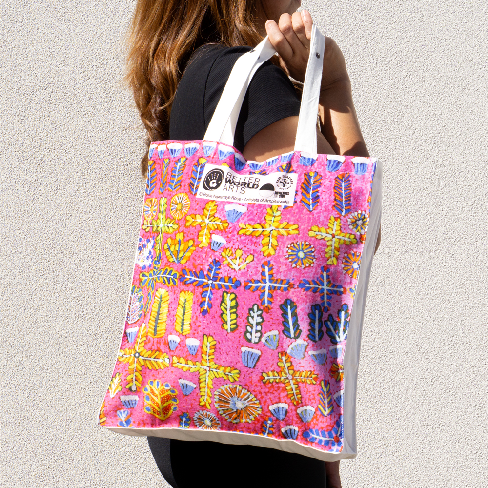 Digital Foldable Cotton Bag - 34.5x41x7cm-ROR417