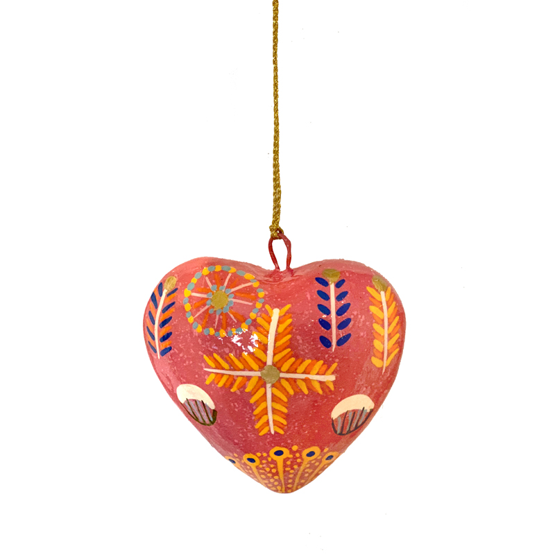 Decorative Heart 7.6cm -ROR417