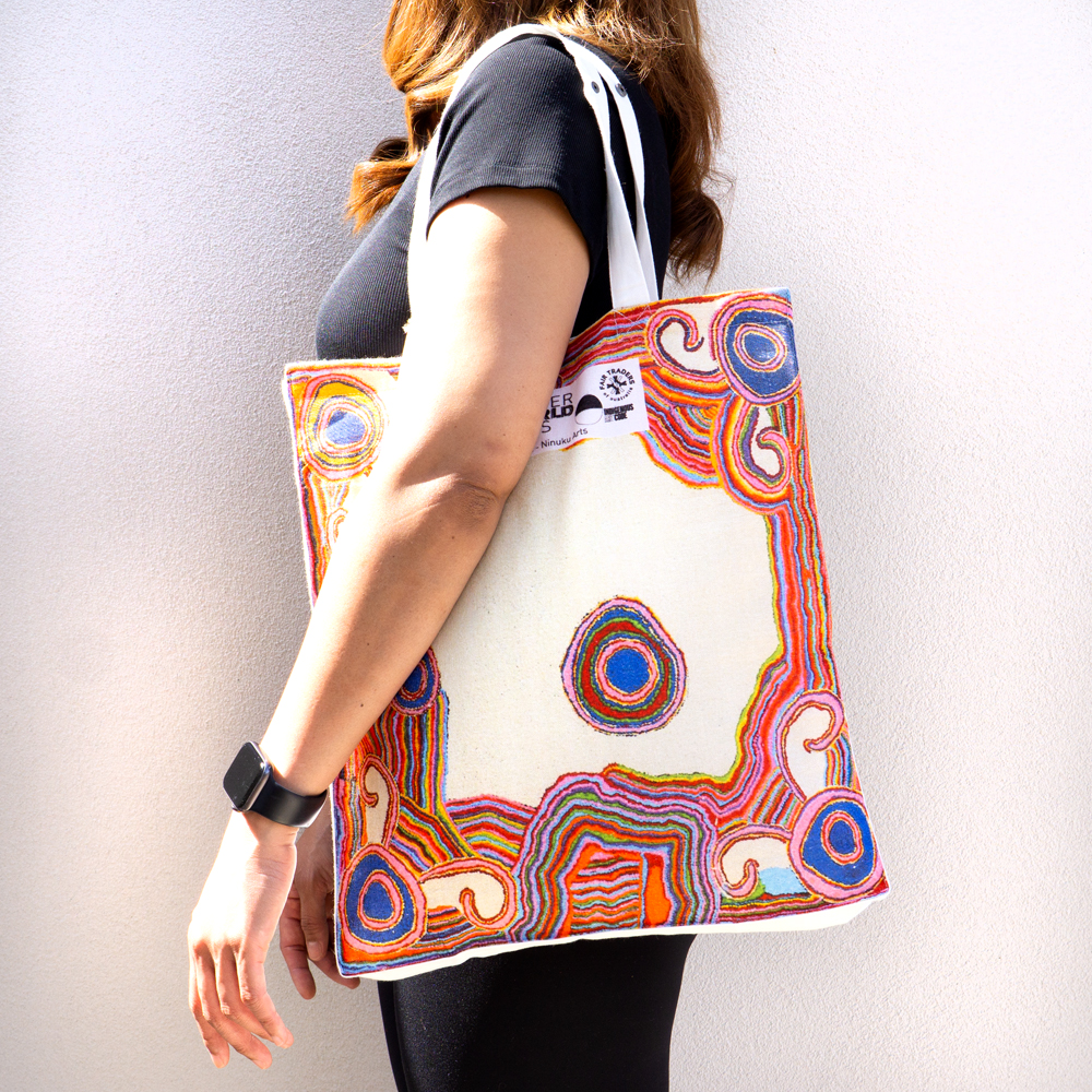 Digital Foldable Cotton Bag - 34.5x41x7cm-MWA275