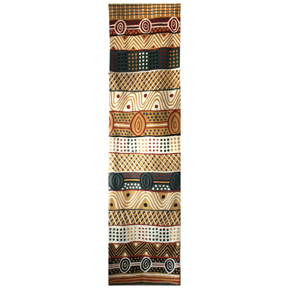 Rug Wool Runner 10x2.5ft (76 x 304 cm)-JPA145