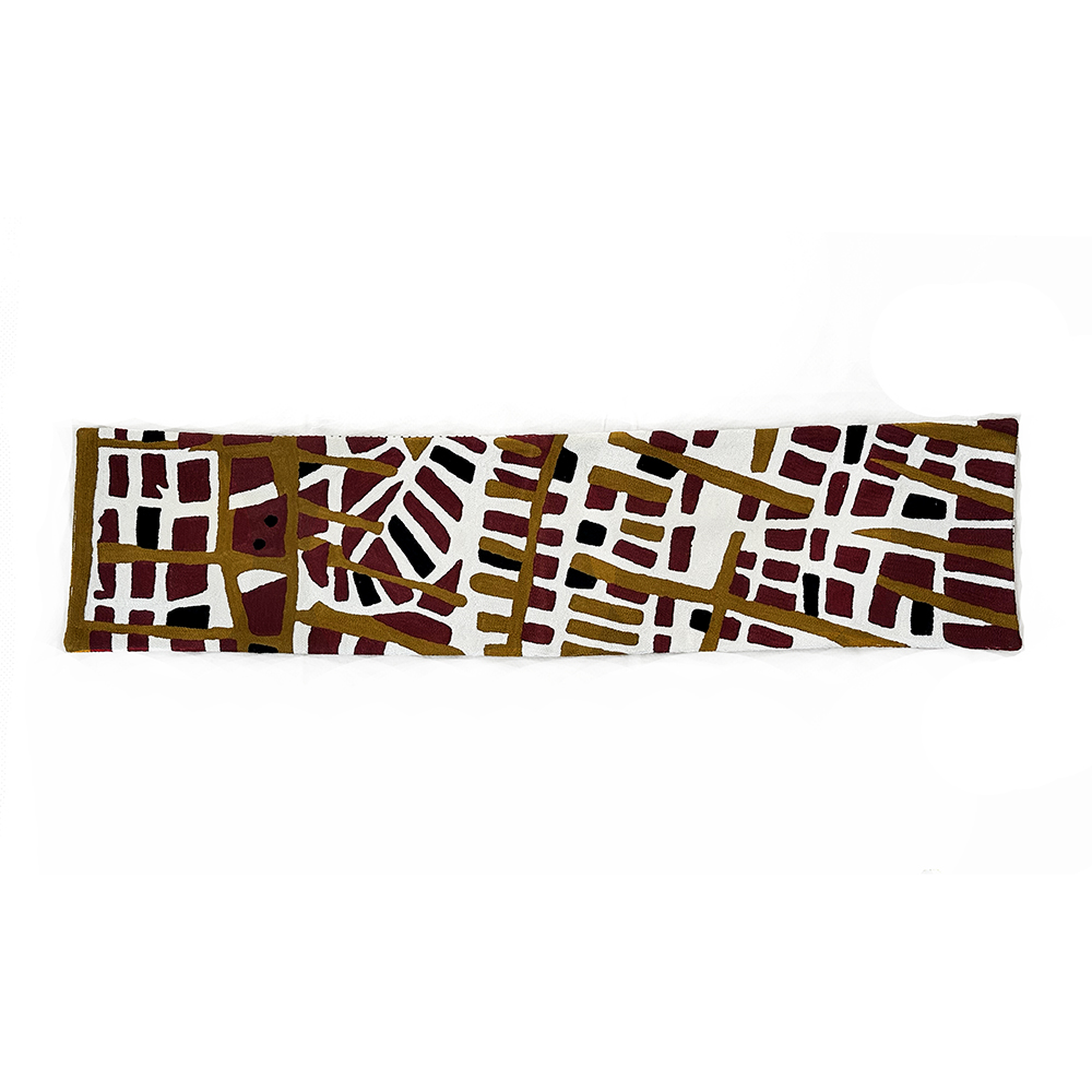 Table Runner - Wool Chainstitch - 1x4ft (30x120cm)-JTI151