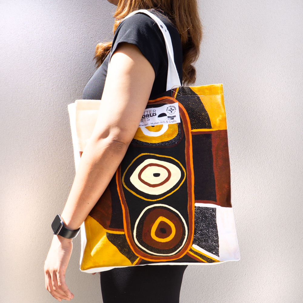 Digital Foldable Cotton Bag - 34.5x41x7cm-NPU152