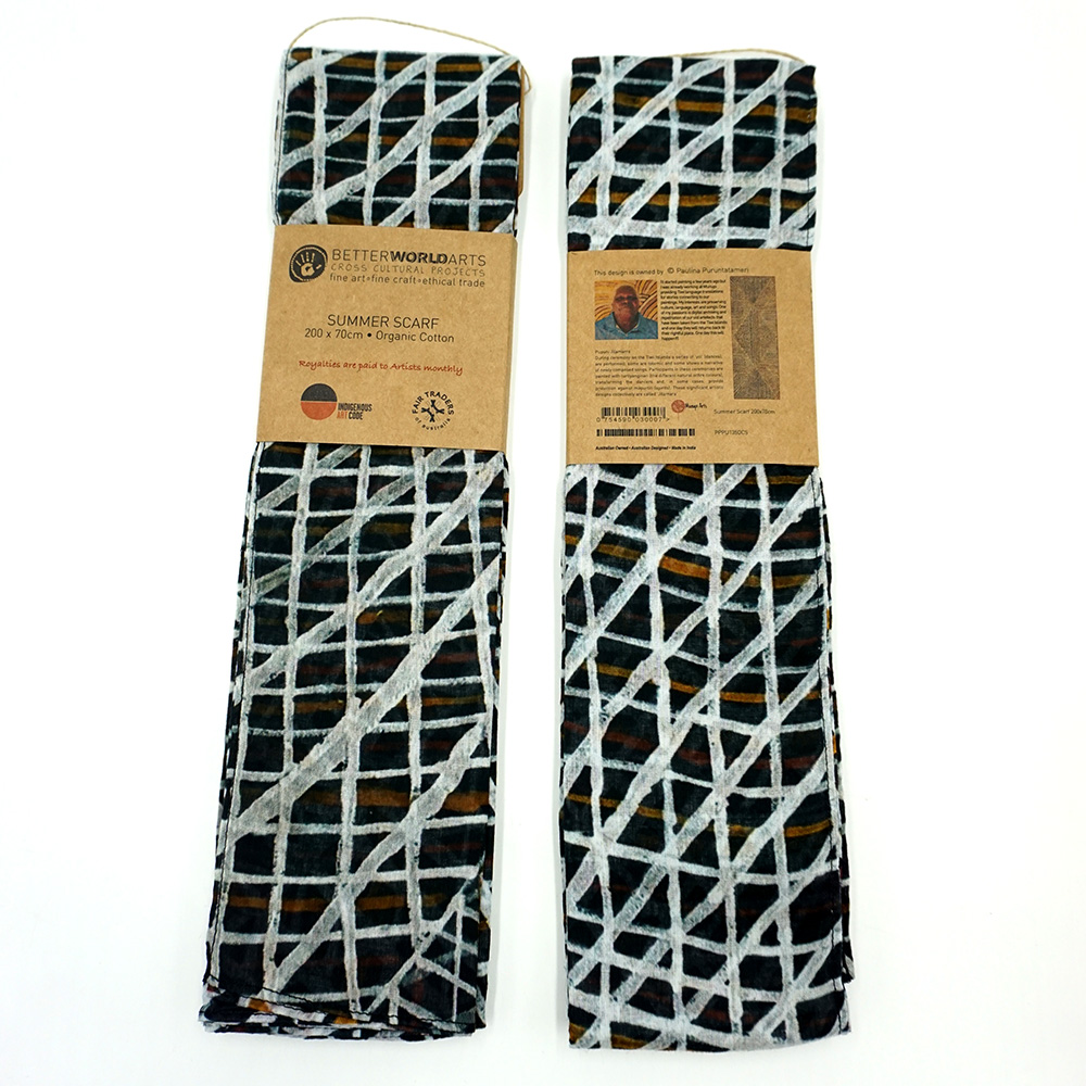 Organic Cotton Scarf - 200x70cm-PPU135