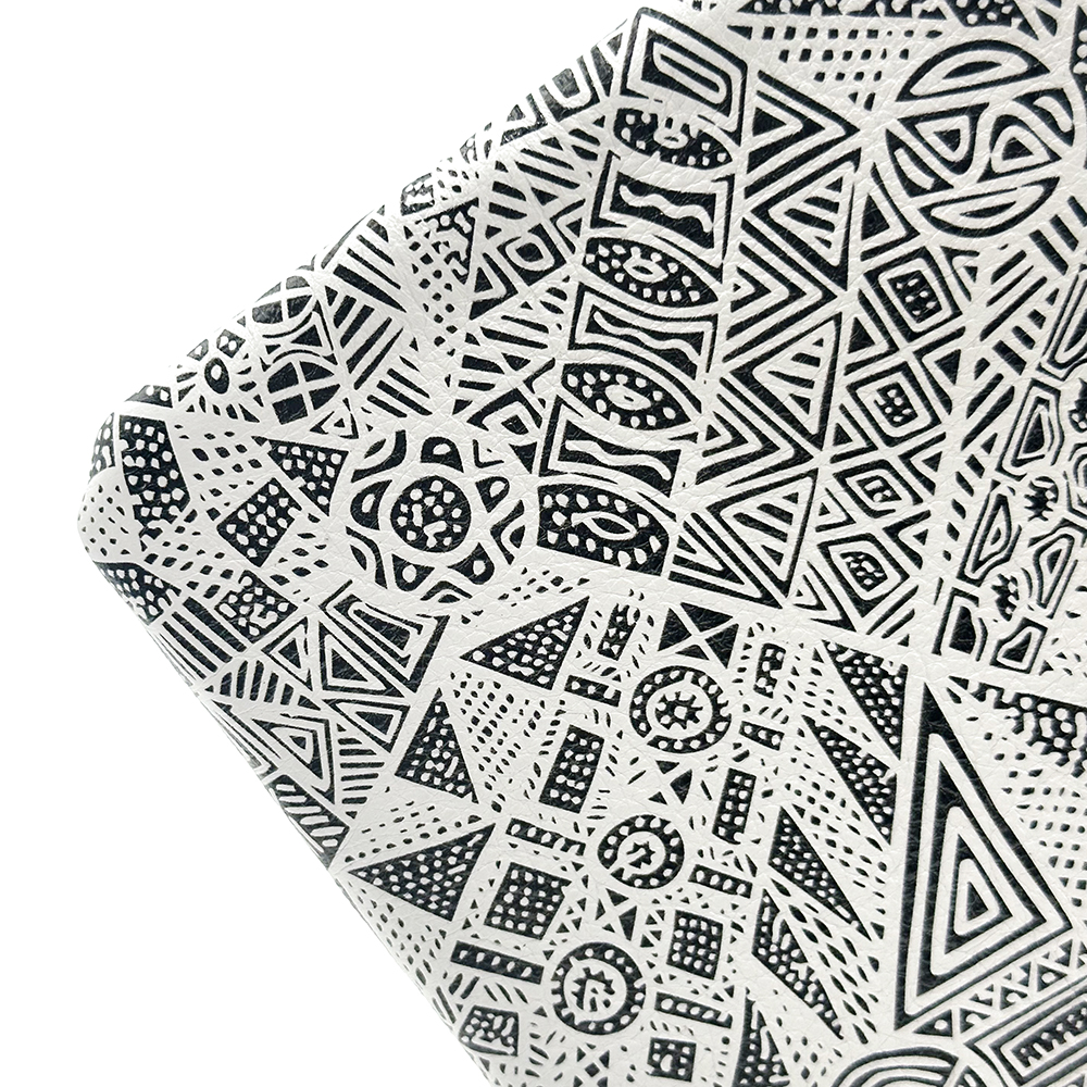 Printed Clutch Bag Leather- 14x22.5cm- SIT179