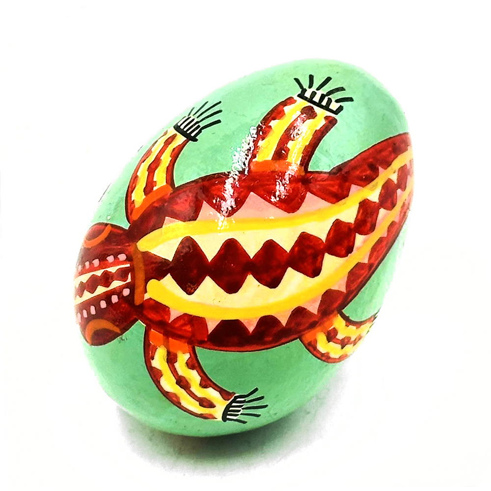 Egg Lacquerware Ornamental - 7x5cm-SWA163